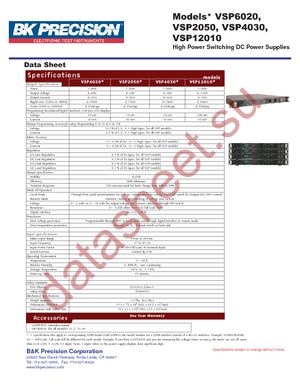 VSP4030 datasheet  